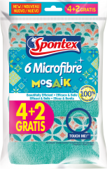 Microfibre Mosaik 4+2 