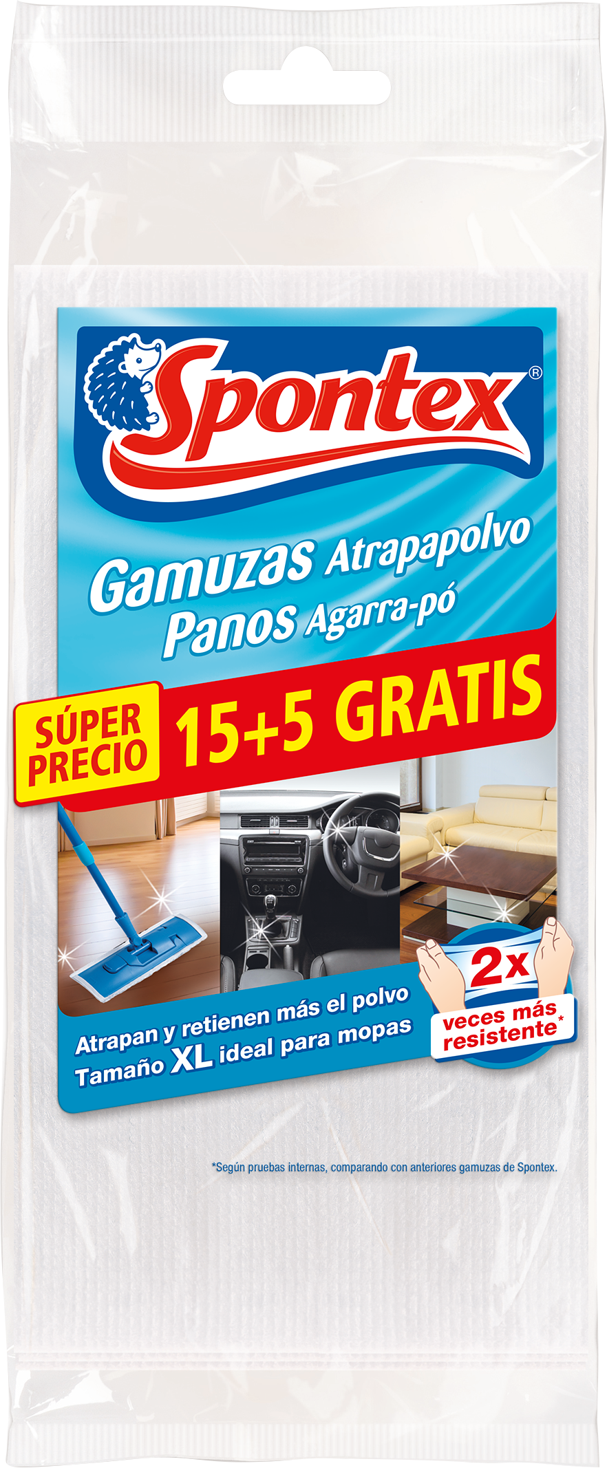 Gamuzas Atrapapolvo (15 +5 GRATIS)